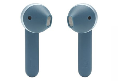 JBL TUNE 225TWS True wireless earbud headphones facing forward